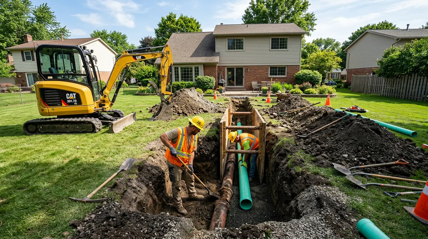 Sewer Line Cleaning in Lower Pottsgrove, PA